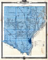 Des Moines County, Iowa 1875 State Atlas